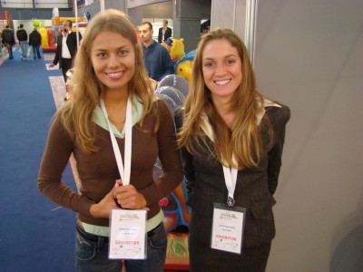 Malwina and Damiana at Technofolies-Interschau 2007